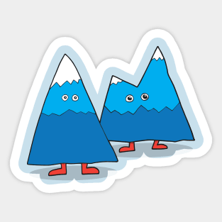 Mountain Men Sticker